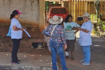 Agentes Comunitários de Saúde realizam recadastramento de moradores de Novo Cravinhos