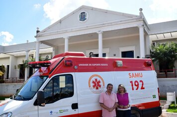 Governo Municipal conquista ambulância do SAMU para Pompeia