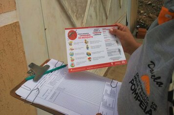 Agentes de Endemias intensificam visitas em ação de combate à Dengue