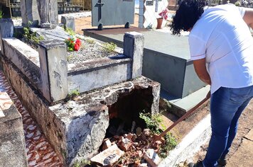 Vigilância Sanitária realiza trabalho de inspeção no cemitério municipal